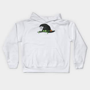 Green witch Kids Hoodie